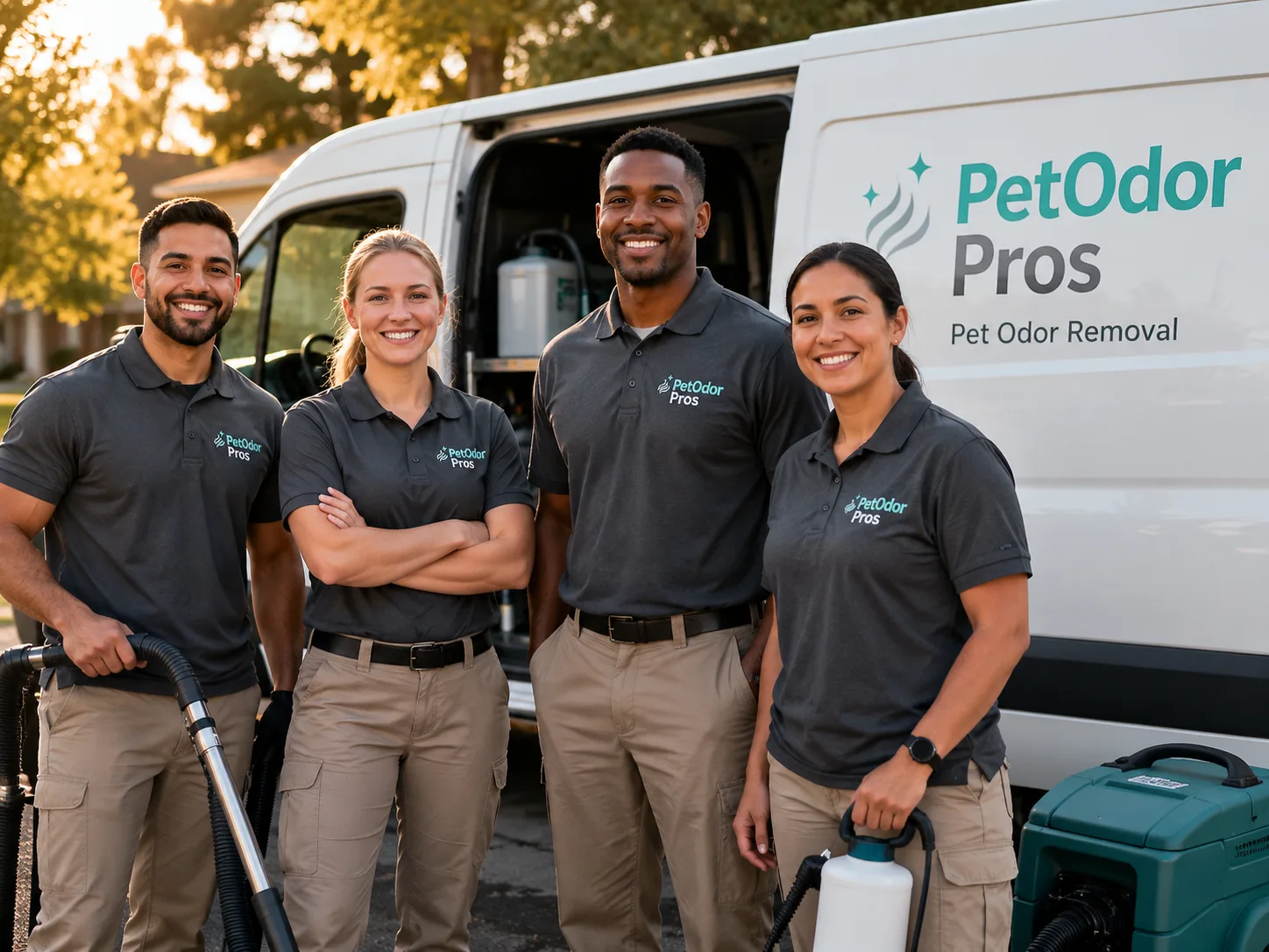 Pet Odor Removal team serving Mesa, AZ